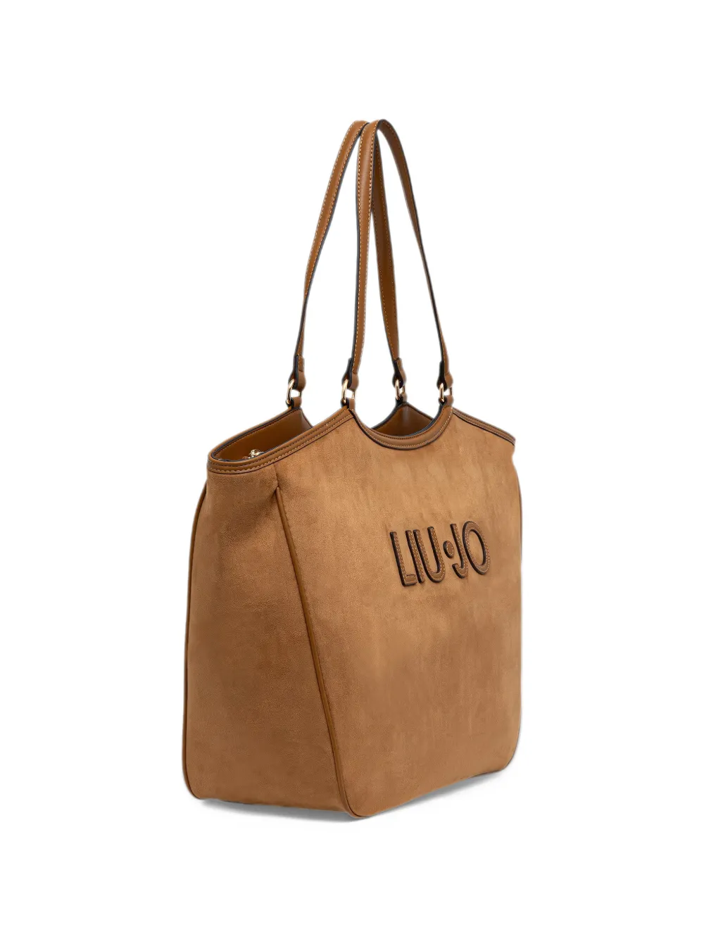 LIU JO logo-patch tote bag Bruin