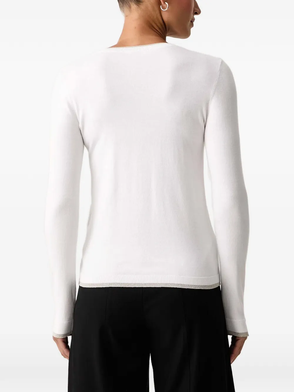 LIU JO knit sweater with V-neck