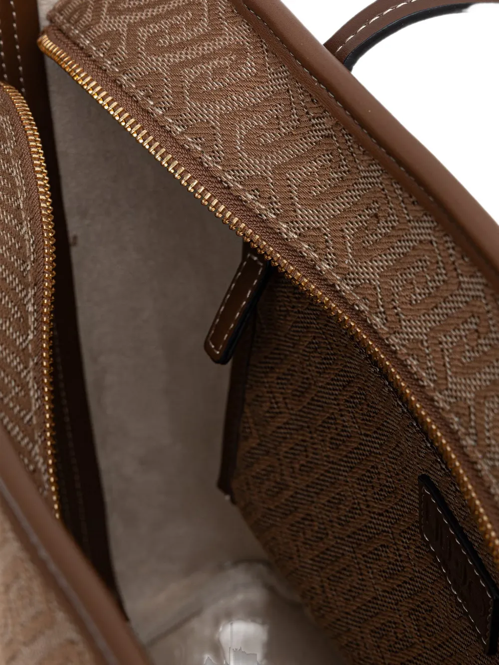 LIU JO monogram-pattern tote bag Bruin