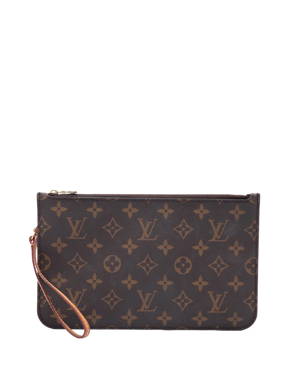 Louis Vuitton Pre-Owned 2000-2026 Monogram Neverfull MM pouch - Marrone