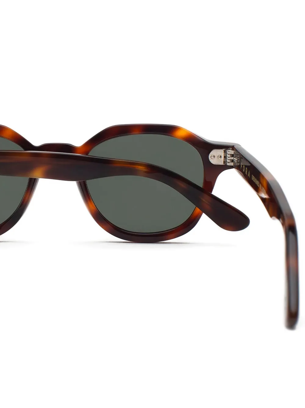 FORA Dealer tortoiseshell-effect geometric-frame sunglasses Bruin