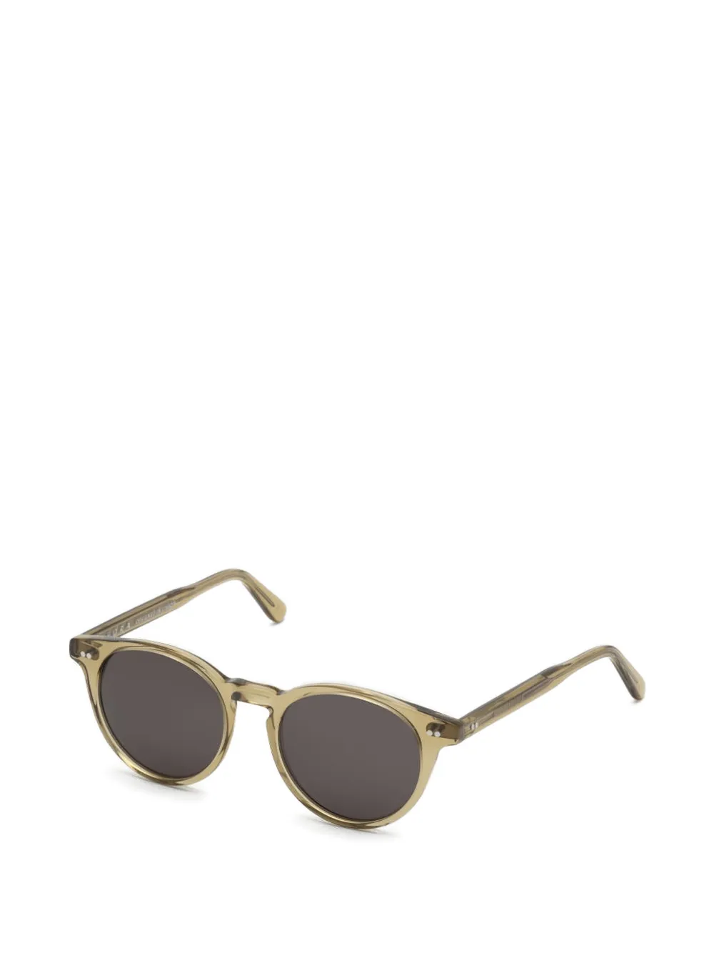 FORA Goldlover round-frame sunglasses Groen