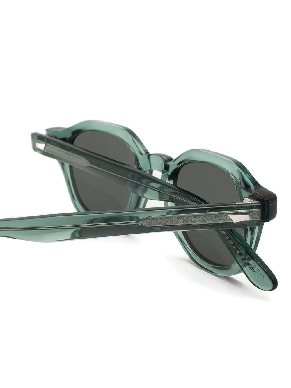FORA Dealer geometric-frame sunglasses Groen