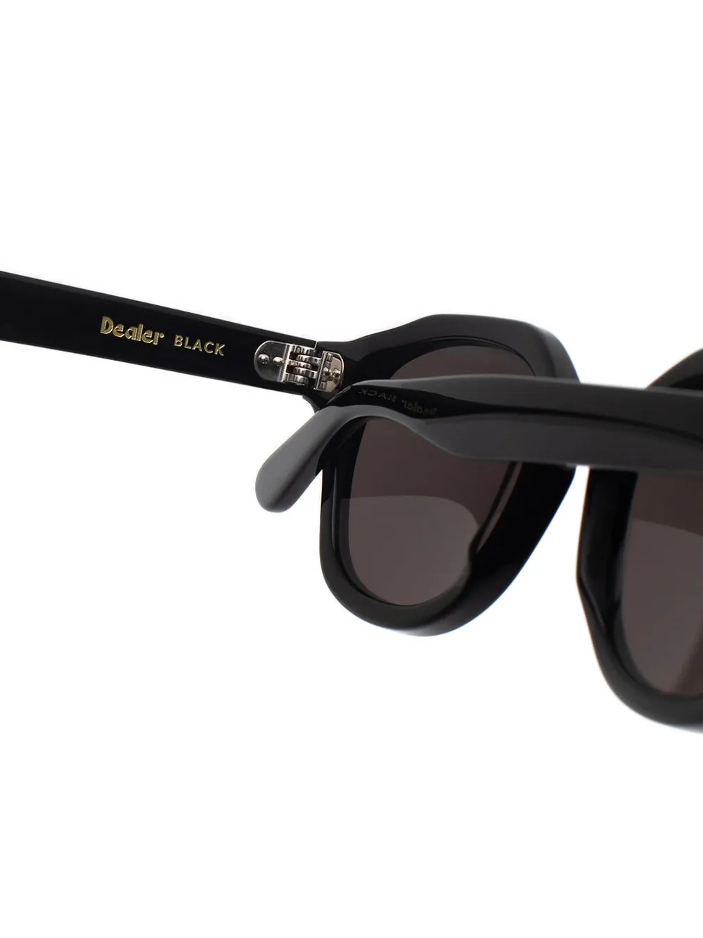 FORA Dealer geometric-frame sunglasses Zwart