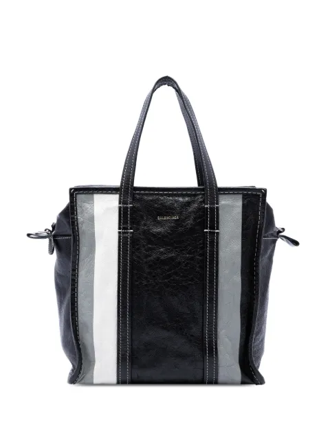 Balenciaga Pre-Owned 2019 Lambskin Bazar Shopper S satchel