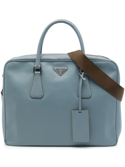Prada Pre-Owned 2013-2026 Saffiano business bag