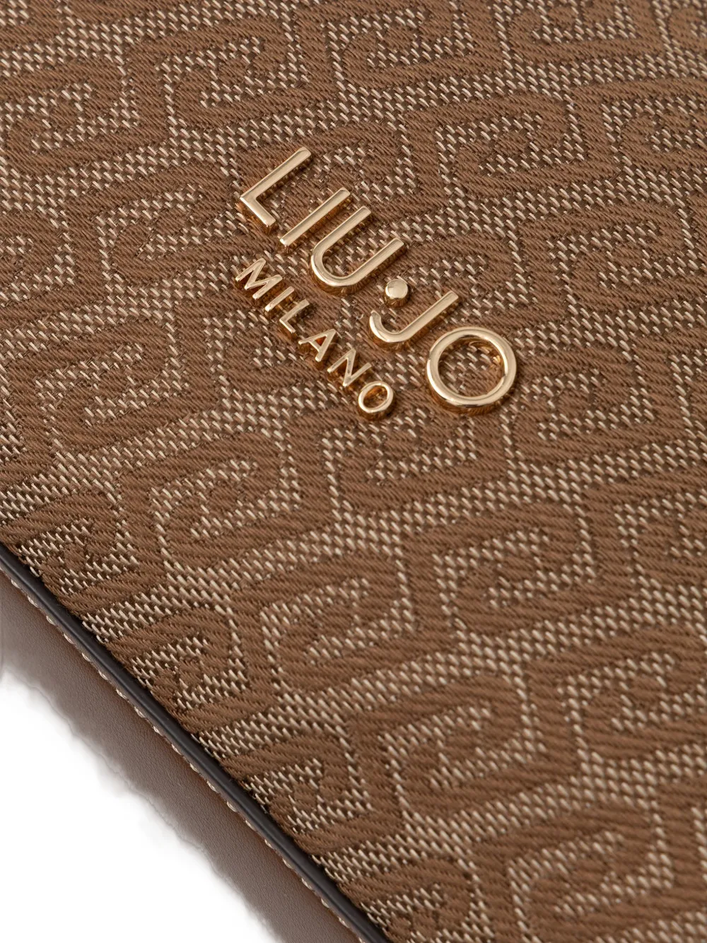 LIU JO monogram-pattern tote bag Bruin