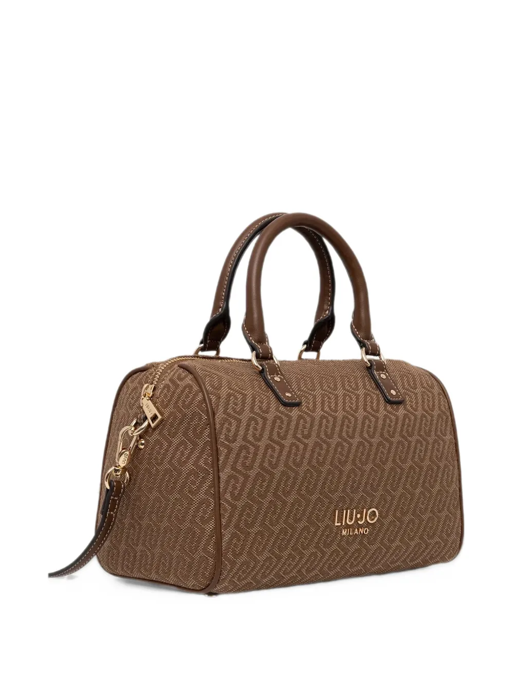 LIU JO monogram-pattern tote bag Bruin