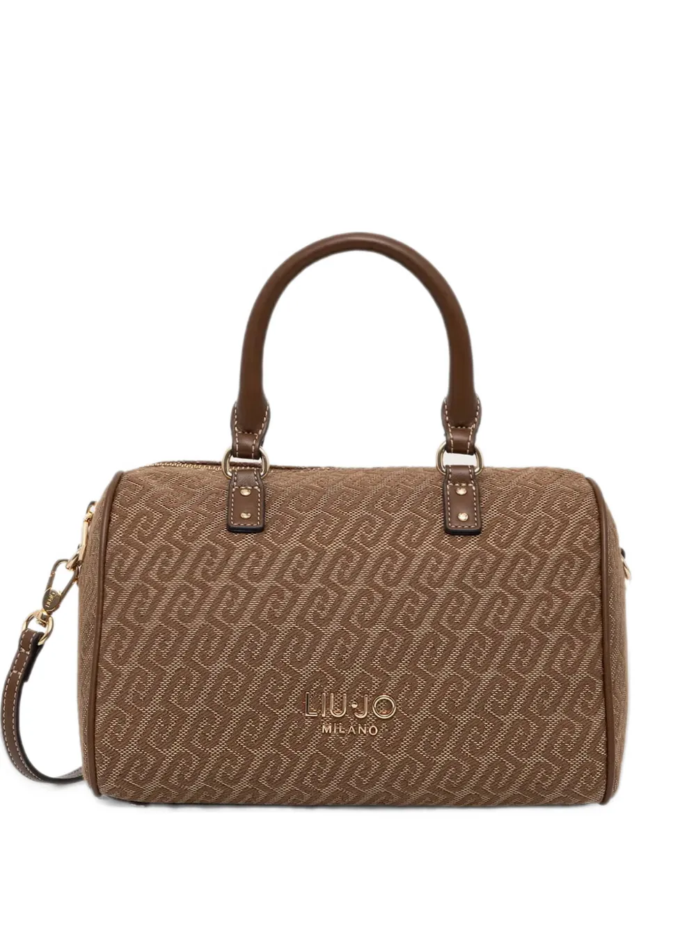 LIU JO monogram-pattern tote bag Bruin