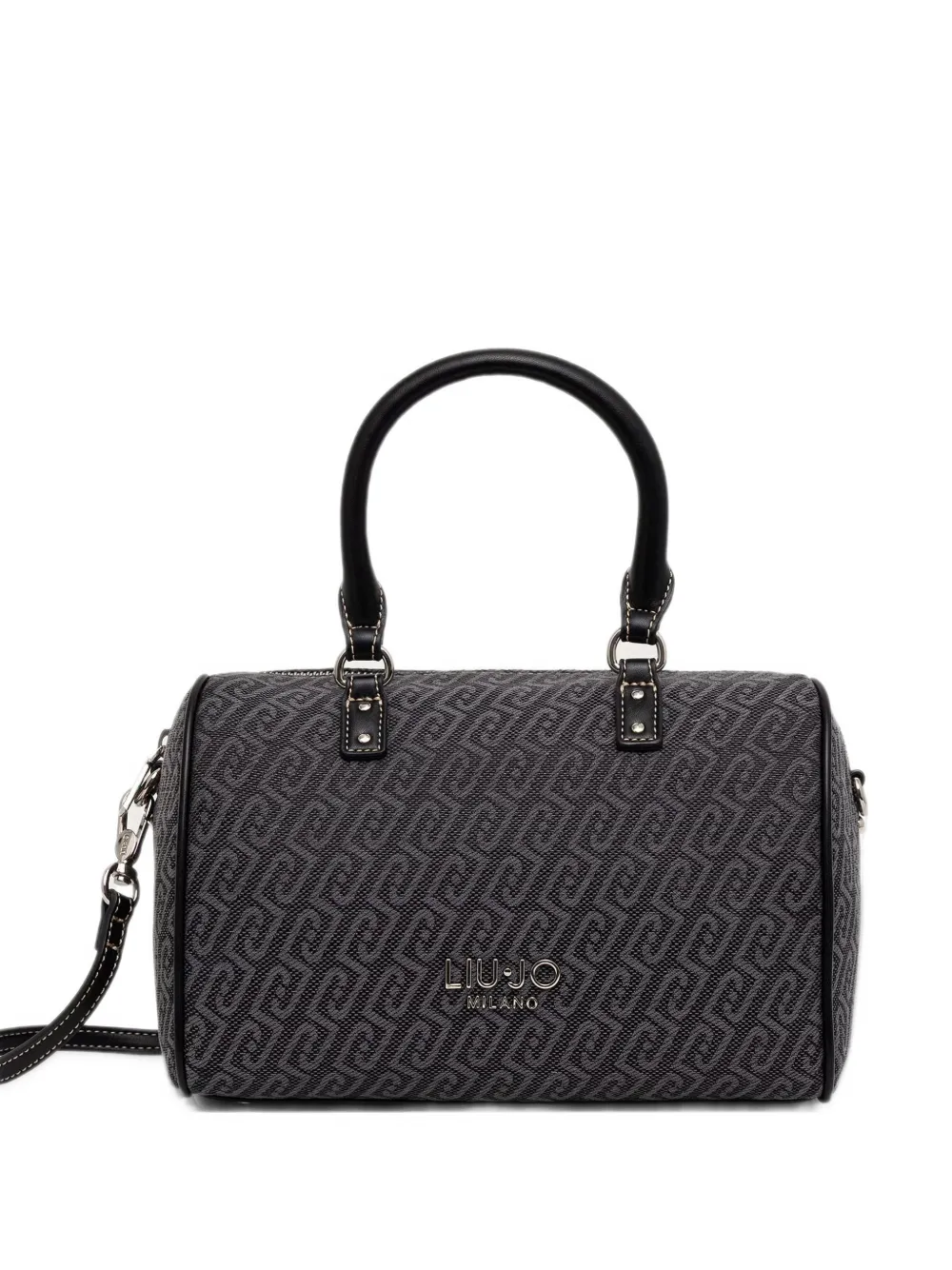 LIU JO monogram-print tote bag Zwart
