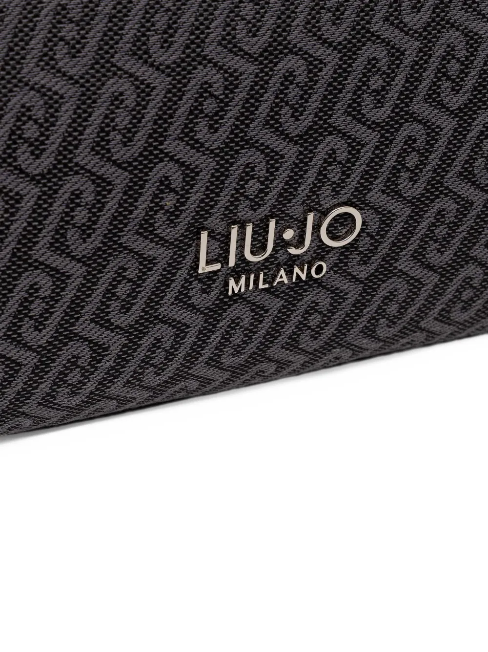 LIU JO monogram-print tote bag Zwart