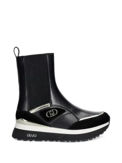 LIU JO sneakers boots in leather