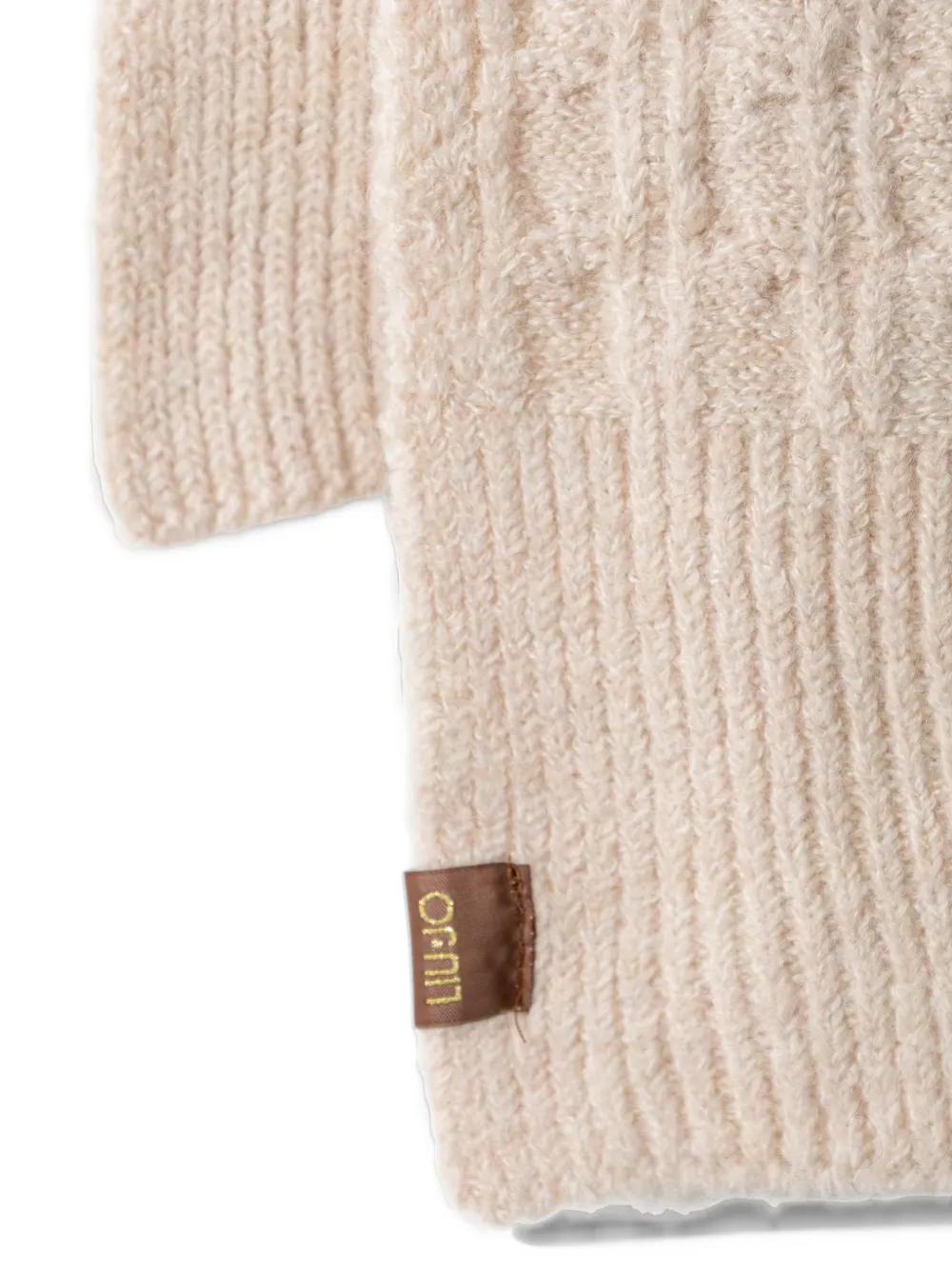 LIU JO Muts met bijpassende sjaal Beige