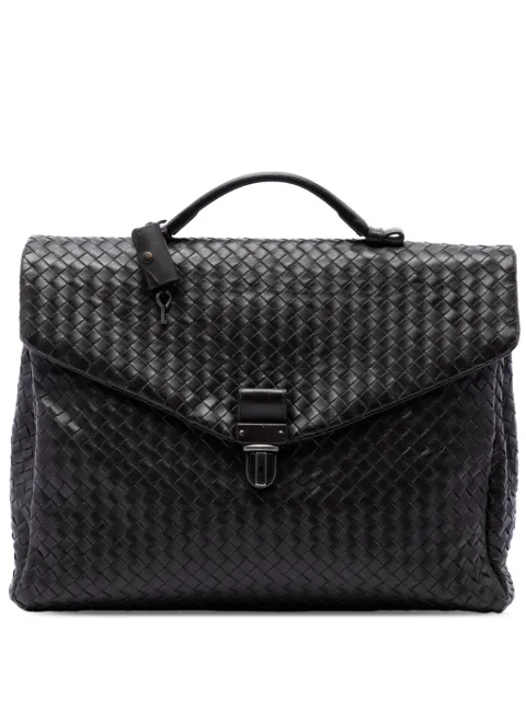 Bottega Veneta Pre-Owned 2010 Nappa Intrecciato Briefcase business bag