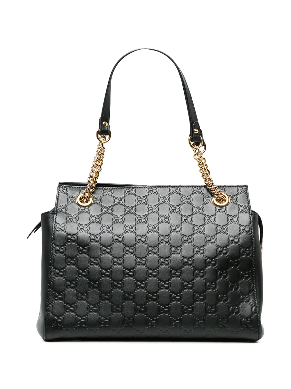 Gucci Pre-Owned 2000-2015 Medium Guccissima Soft shoulder bag - Nero