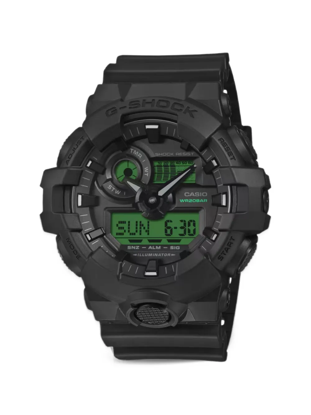 Casio G-Shock 57mm watch - Verde