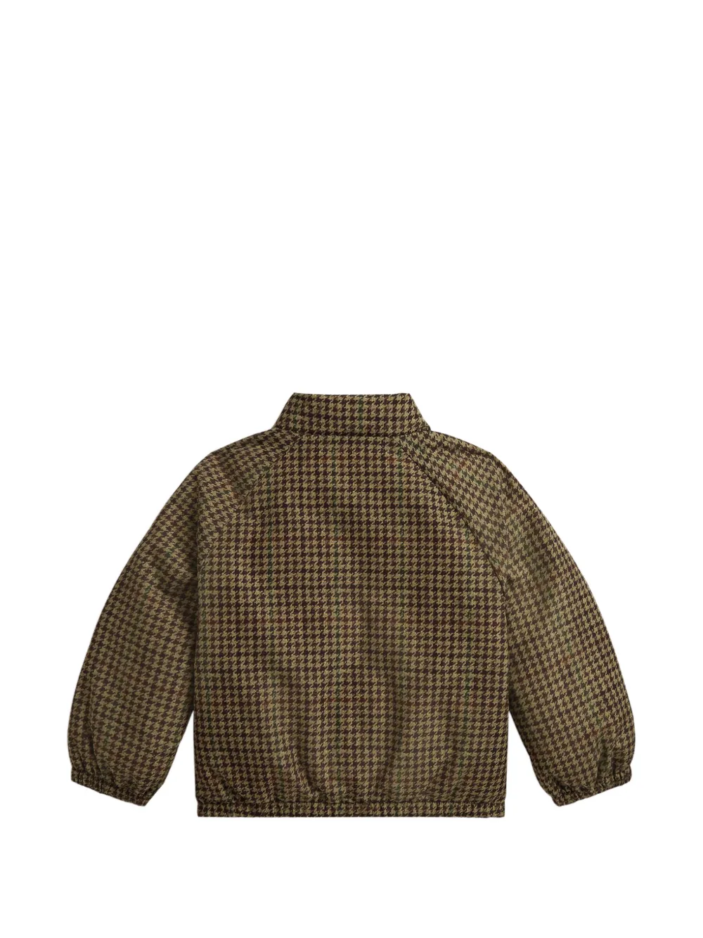 POLO RALPH LAUREN KIDS tweed-print down jacket Bruin