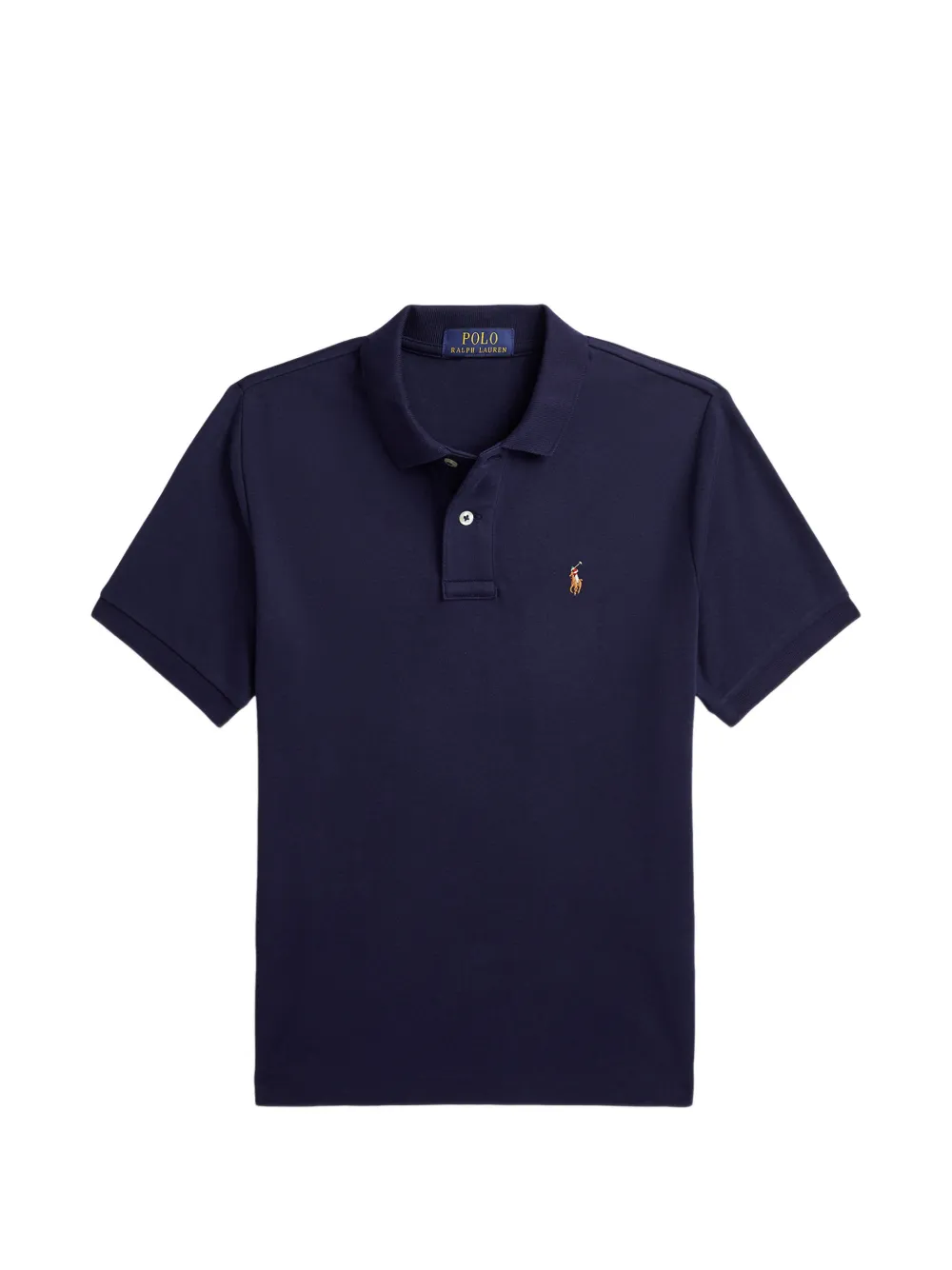 POLO RALPH LAUREN KIDS soft cotton polo shirt - Blu