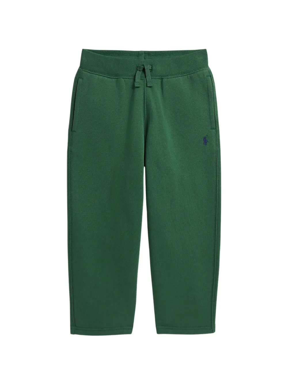POLO RALPH LAUREN KIDS fleece tracksuit bottoms - Verde