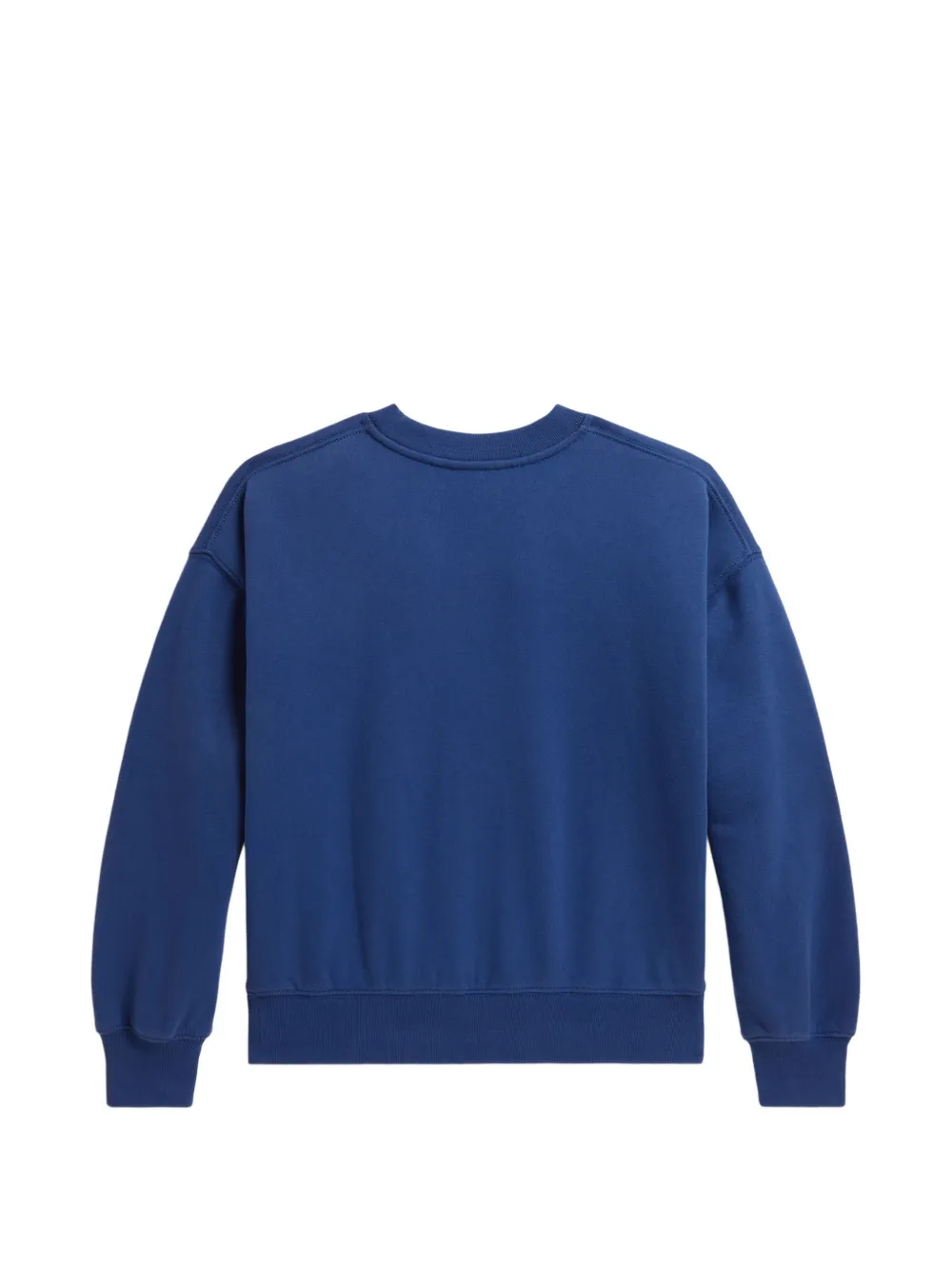 POLO RALPH LAUREN KIDS logo fleece pullover Blauw