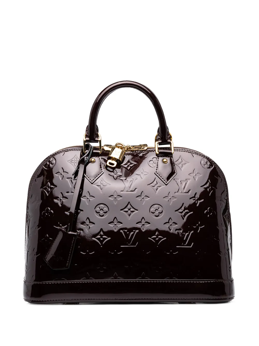 Louis Vuitton Pre-Owned 2013 Monogram Vernis Alma PM handbag - Purple