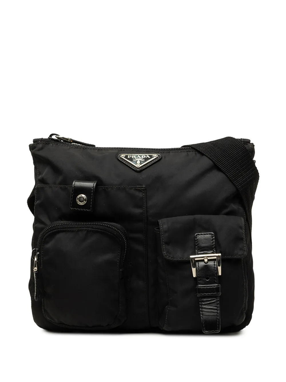 Prada Pre-Owned 2013-2026 Tessuto Multi Pocket belt bag - Black