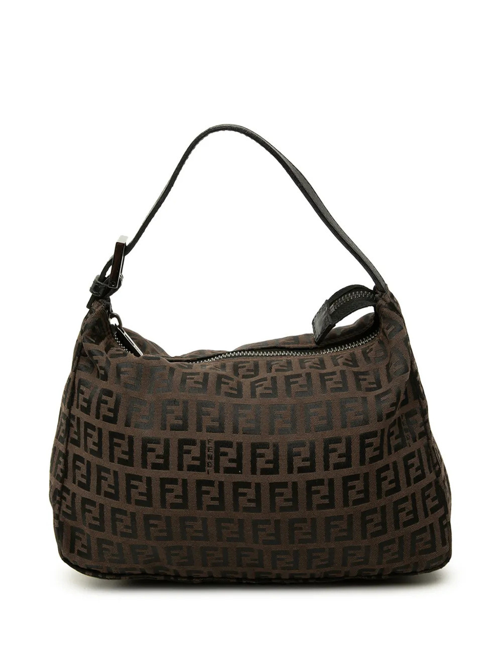 Fendi Pre-Owned 2000-2010 Zucchino Canvas handbag - Brown