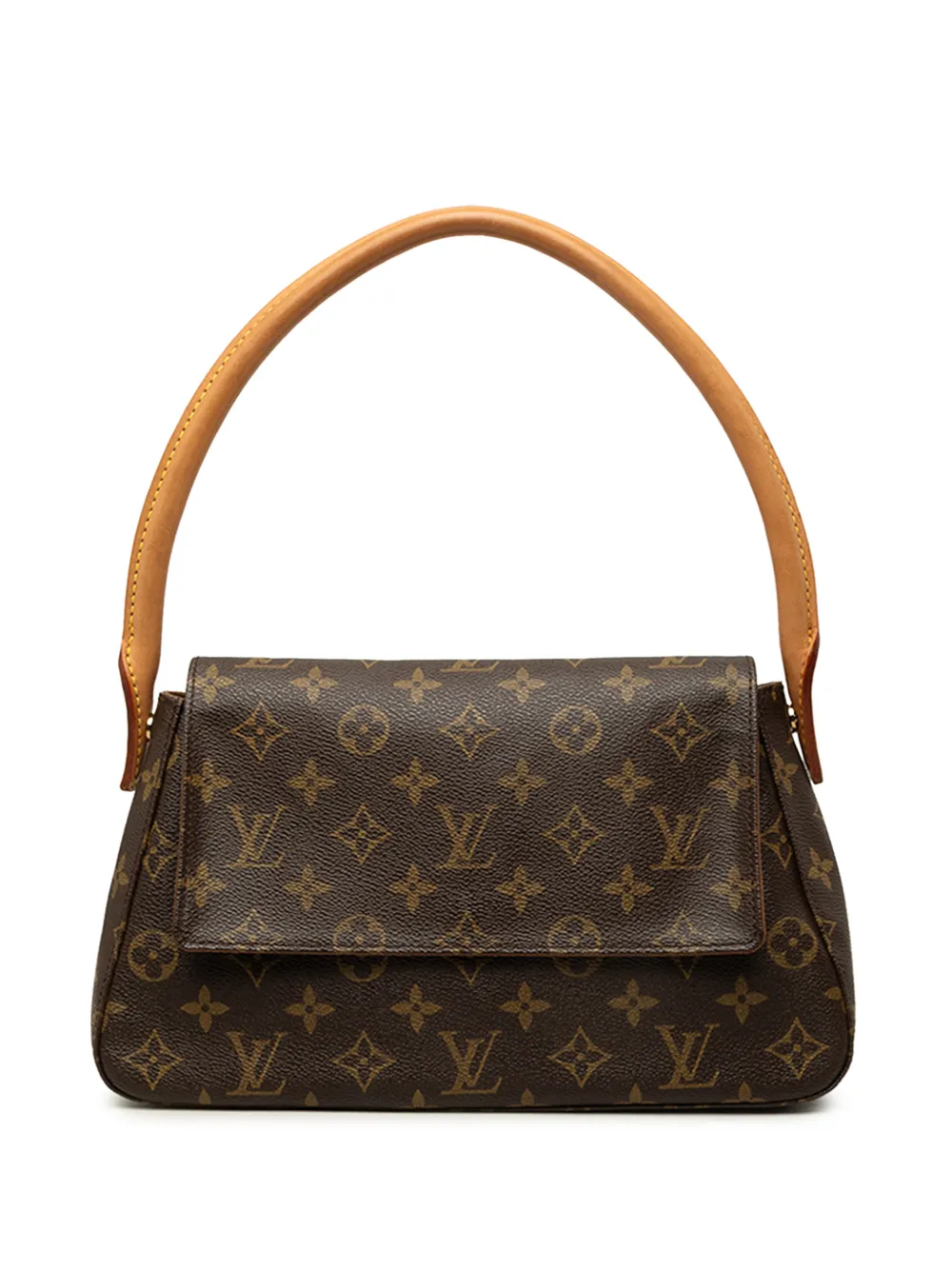 Louis Vuitton Pre-Owned 2002 Monogram Mini Looping shoulder bag - Brown
