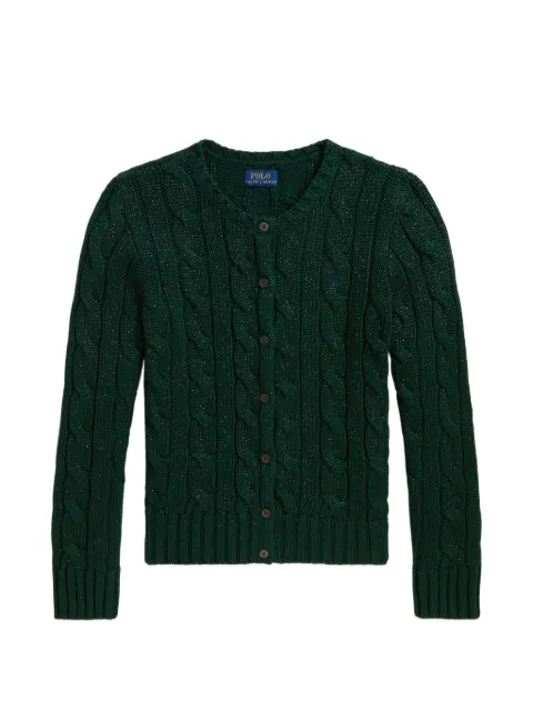 POLO RALPH LAUREN KIDS cable-knit cardigan