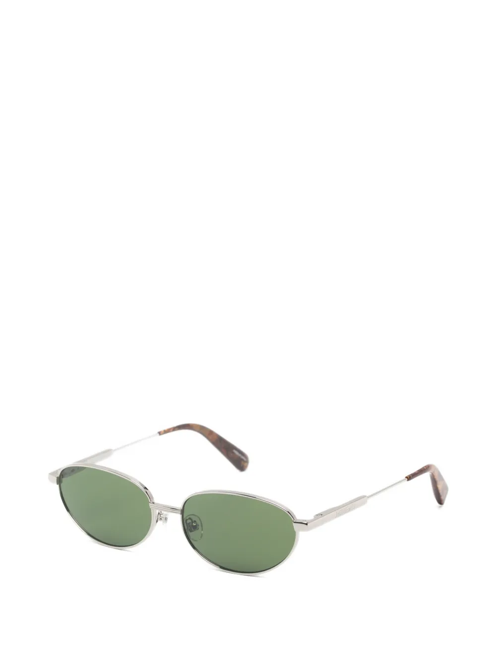 Jacquemus oval-frame sunglasses Zilver