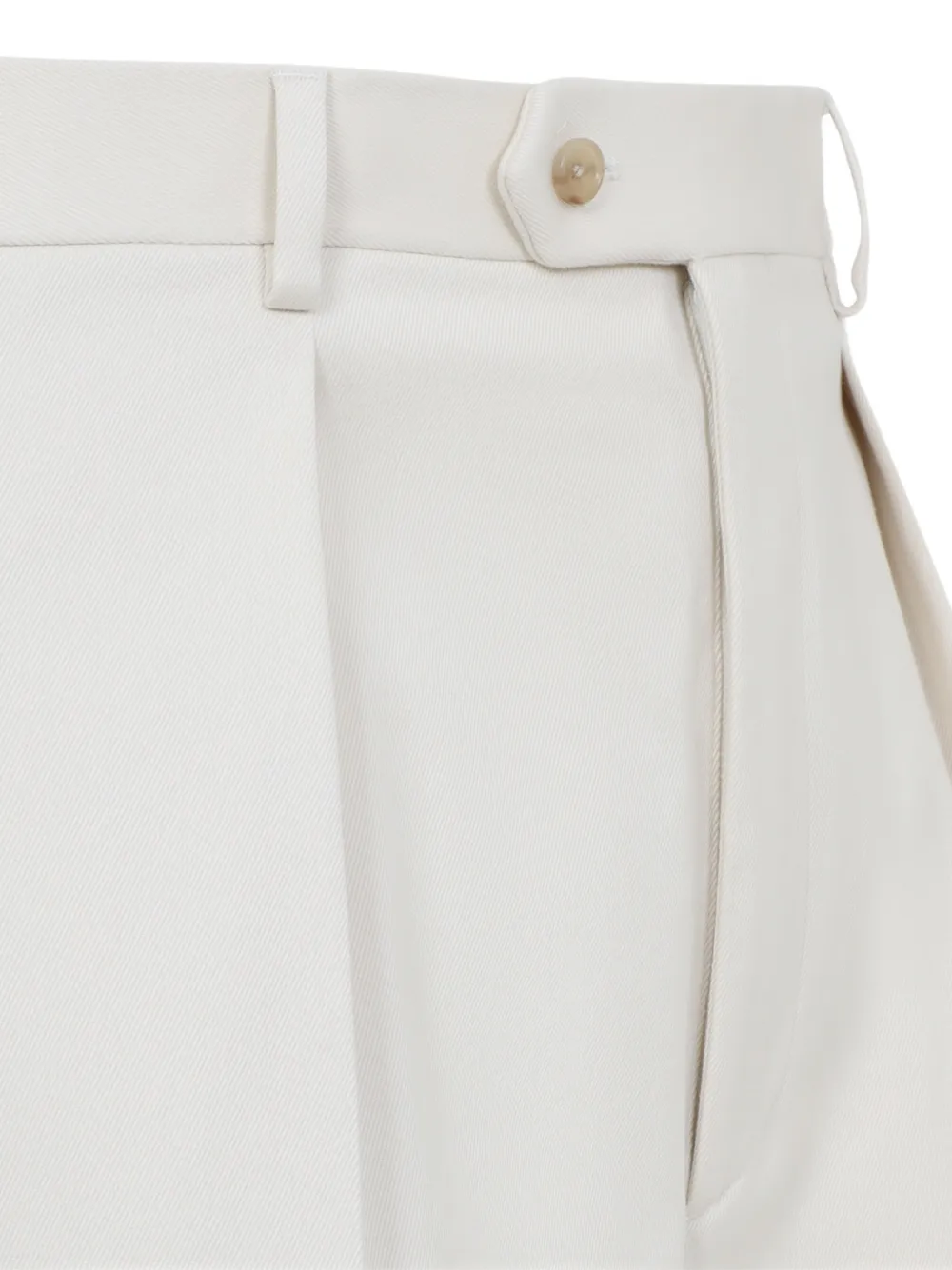 Ralph Lauren Purple Label pleated trousers Beige
