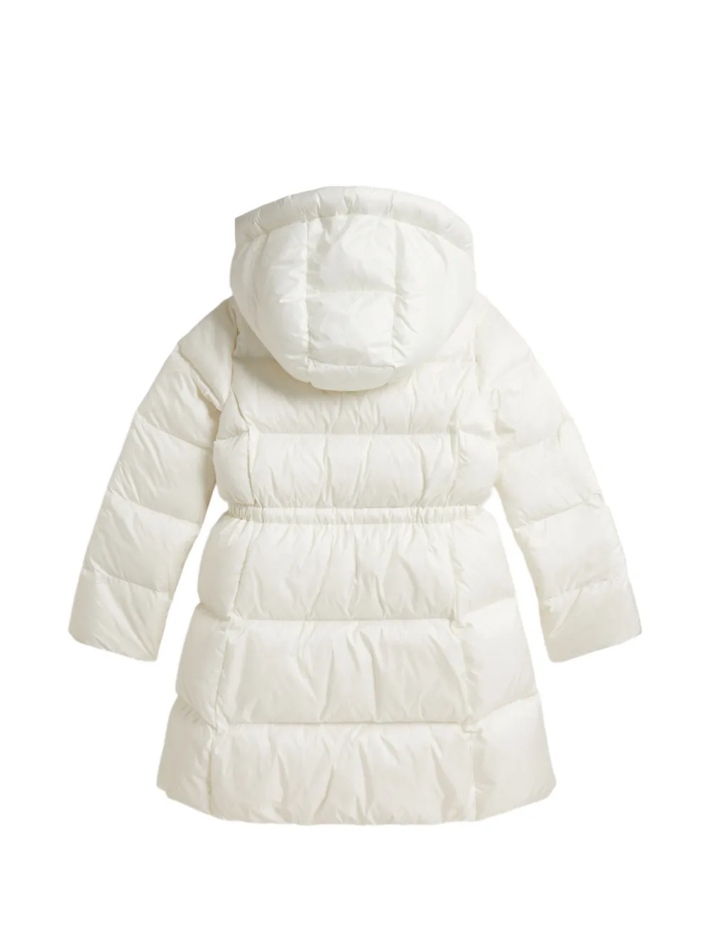 POLO RALPH LAUREN KIDS long hooded down jacket Wit