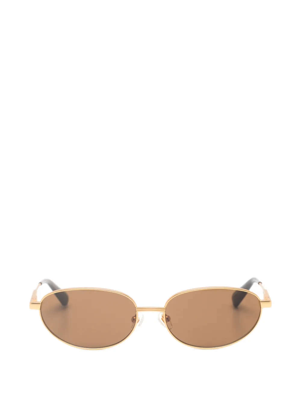 Jacquemus oval-frame sunglasses Goud