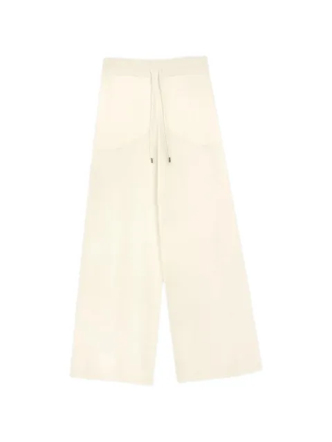 Vera Wang Jordan wide-leg drawstring trousers