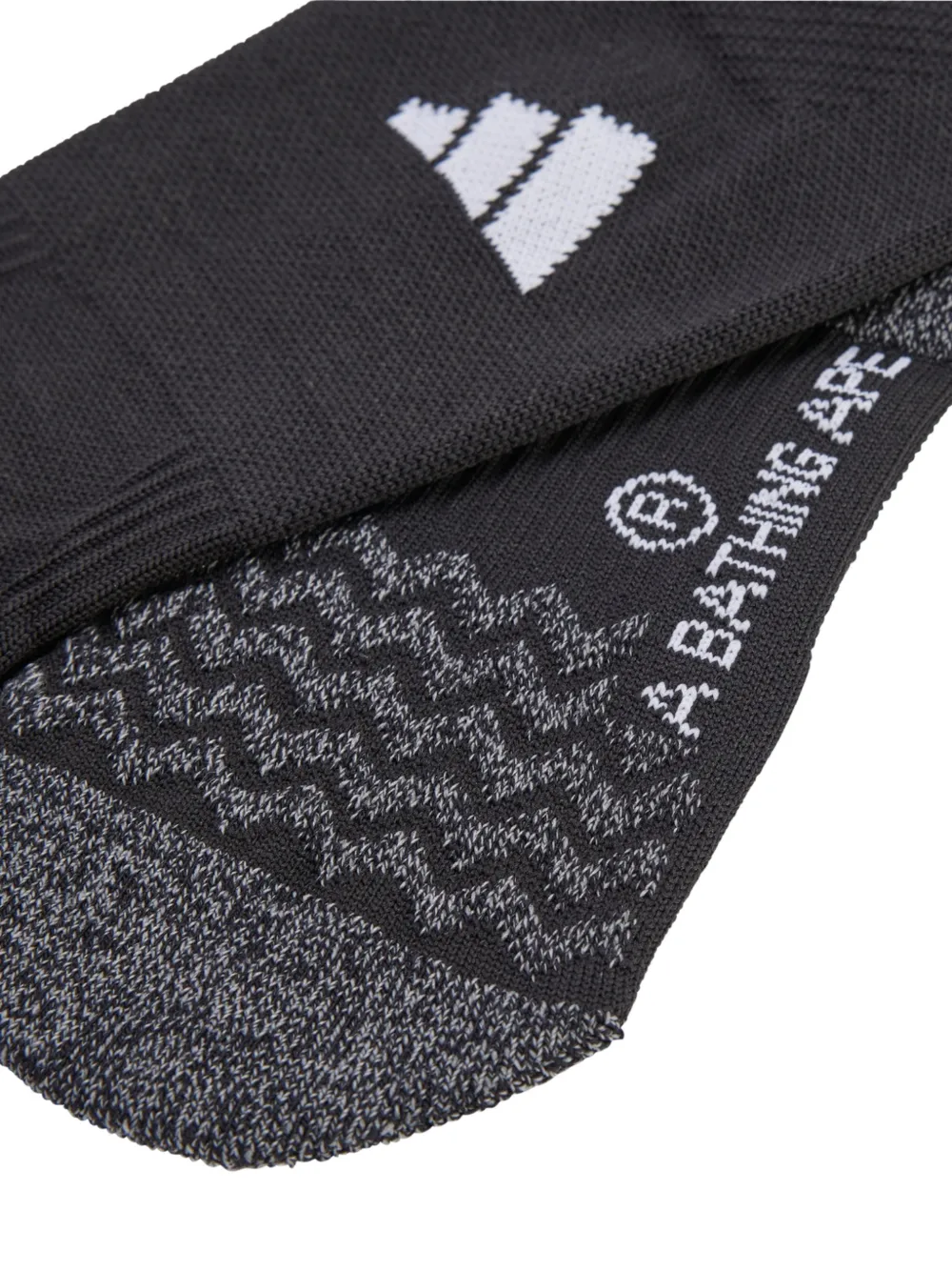 adidas x Bape logo-print socks Zwart