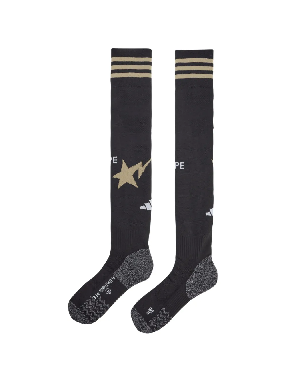 adidas x Bape logo-print socks - Nero