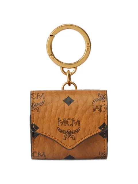MCM Visetos-pattern AirPods case