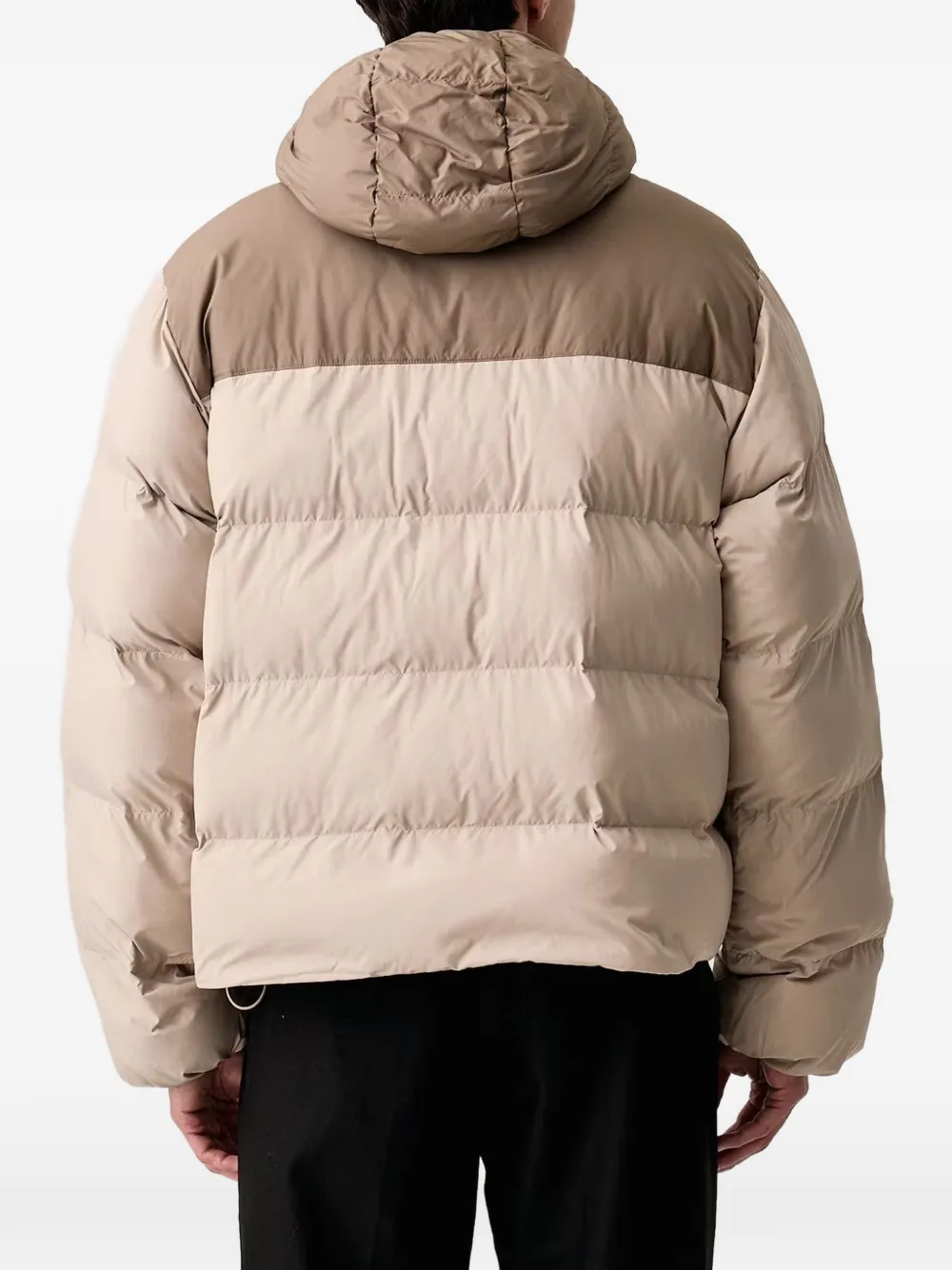 adidas Regen hooded padded jacket Beige