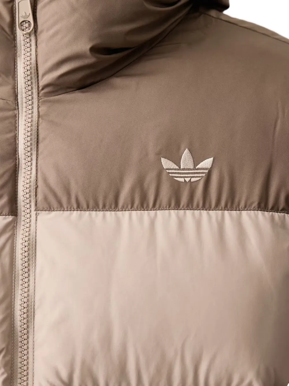 adidas Regen hooded padded jacket Beige