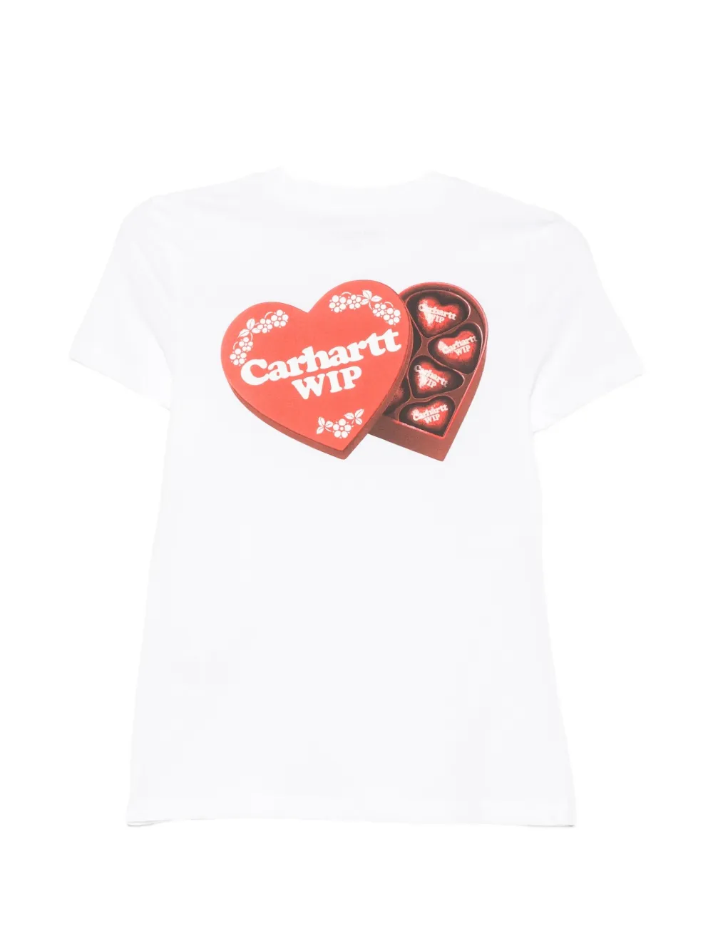 Carhartt WIP heart-print T-shirt Wit