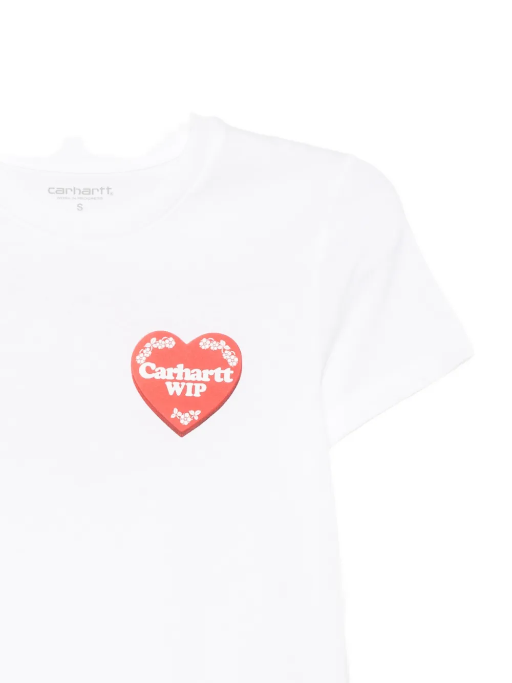 Carhartt WIP heart-print T-shirt Wit