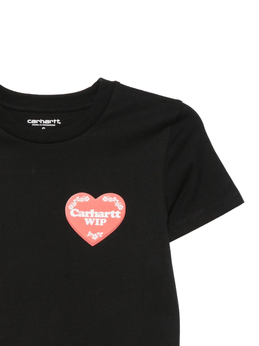 Carhartt WIP heart-print T-shirt Zwart