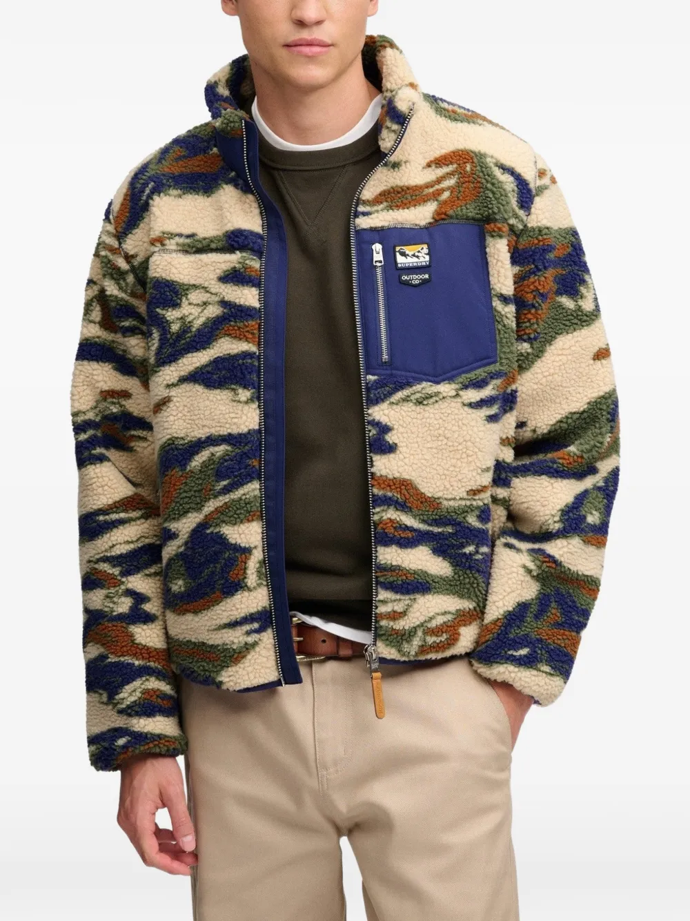 Superdry Terrain camouflage-print jacket - Toni neutri