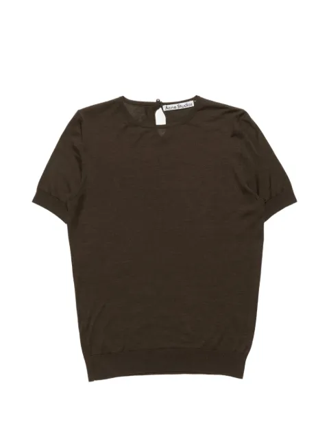Acne Studios silk knit top