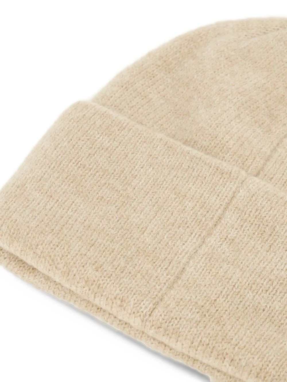 UGG Fuzzy logo beanie Beige