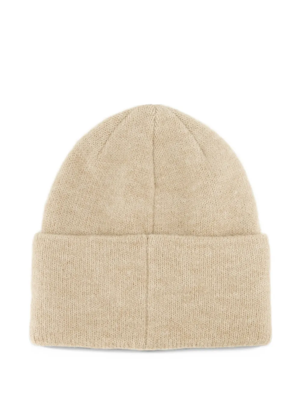 UGG Fuzzy logo beanie Beige