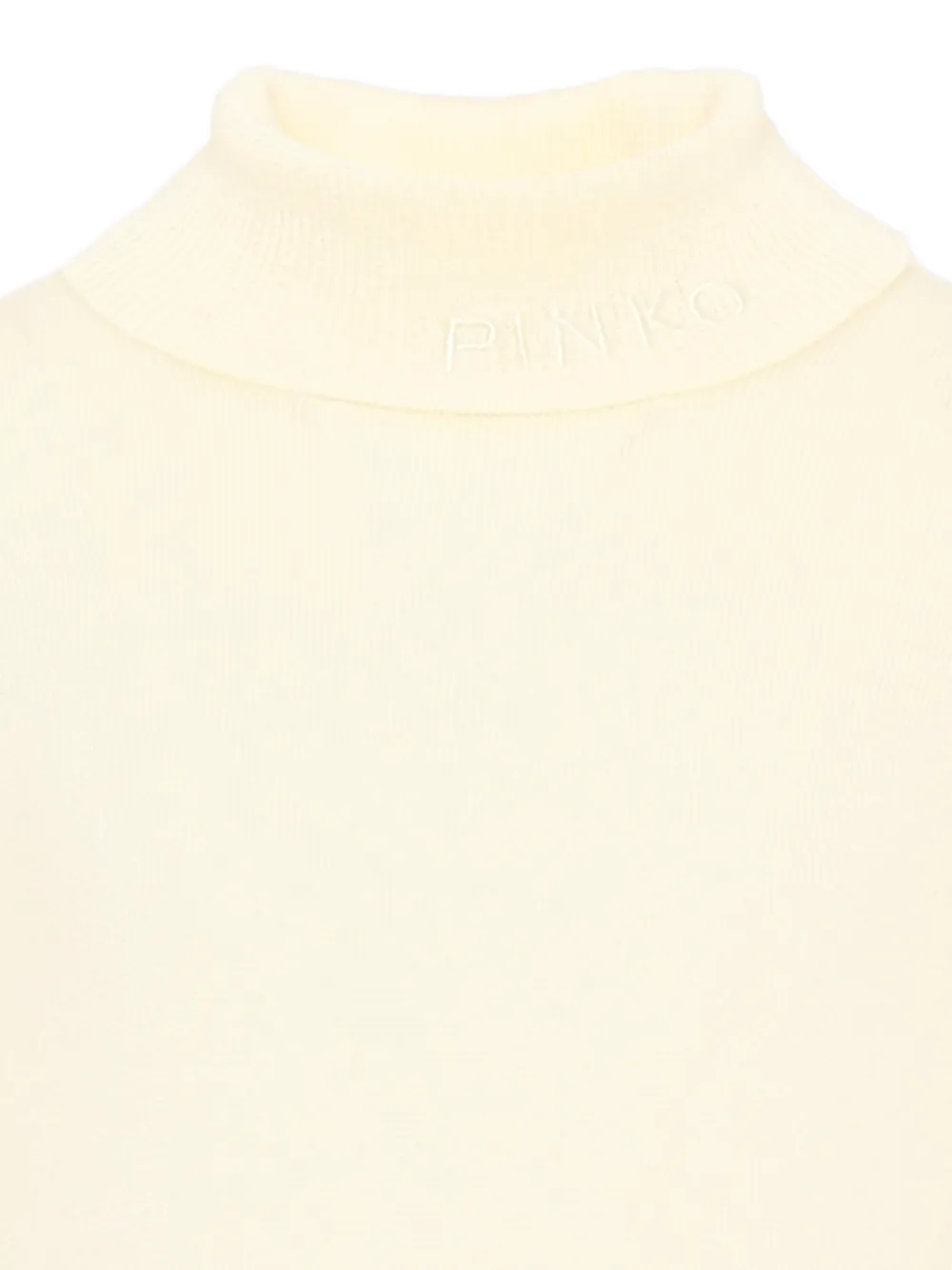 Pinko Kids Coltrui met geborduurd logo Beige
