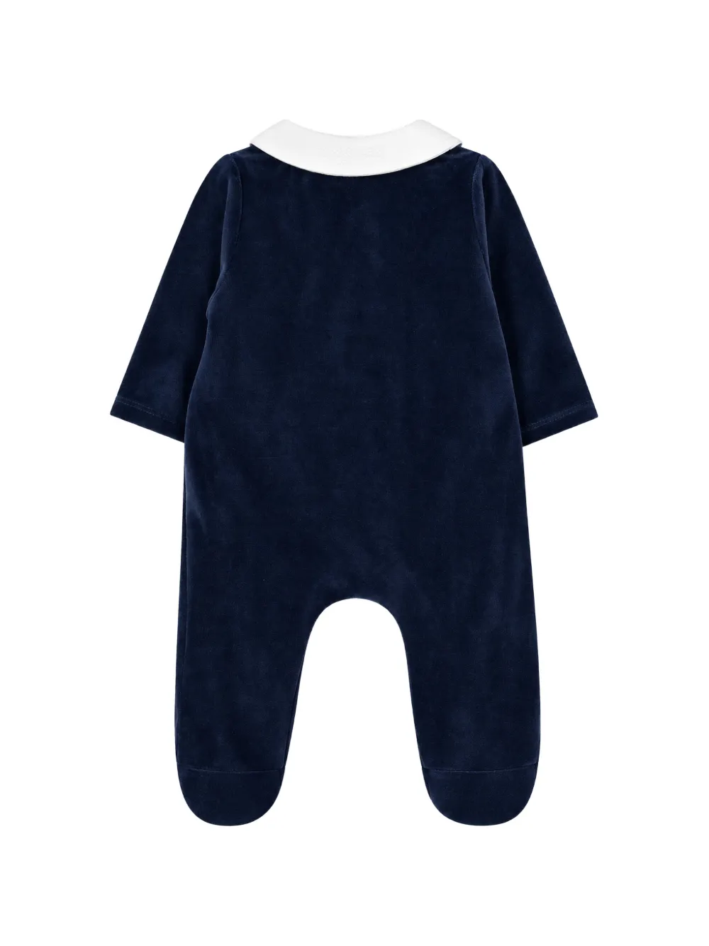 Tartine Et Chocolat velvet peter pan collar pajamas Blauw