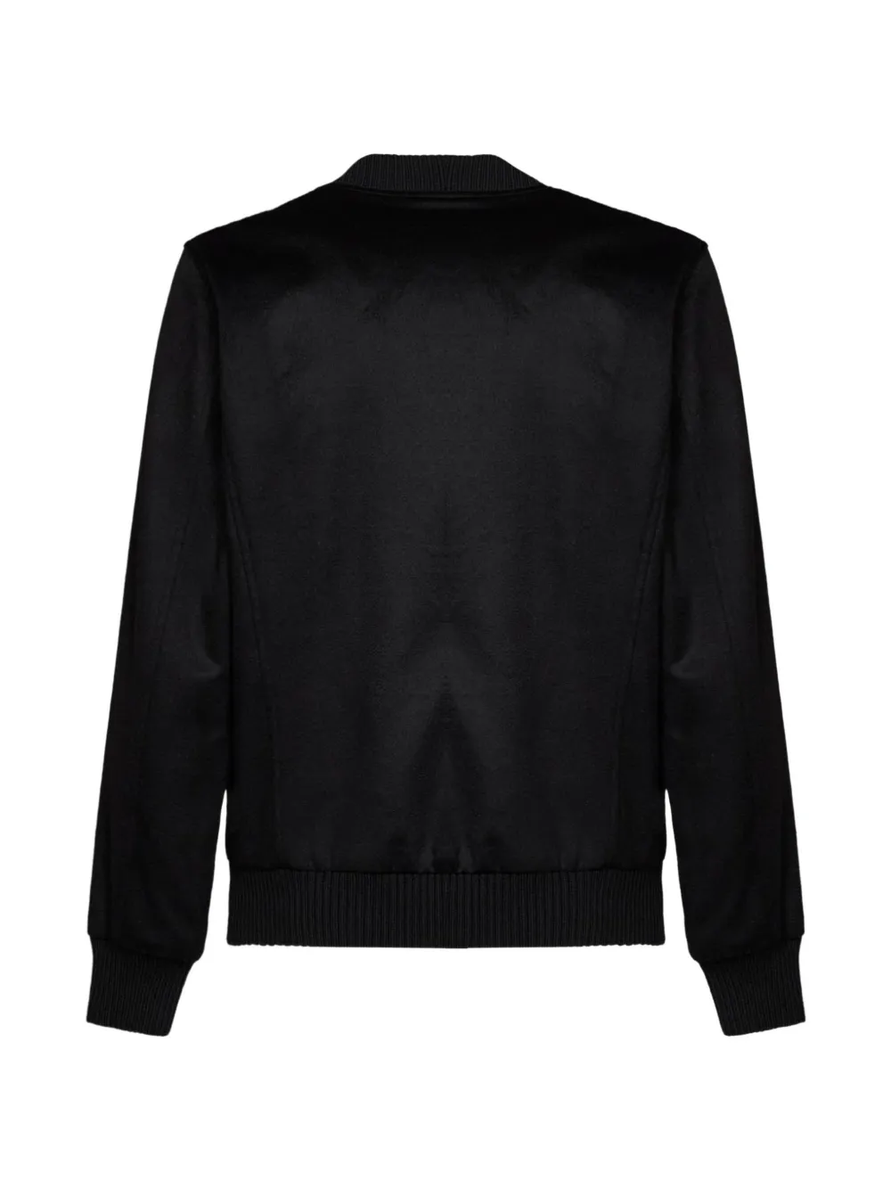 Barba cashmere bomber jacket Zwart