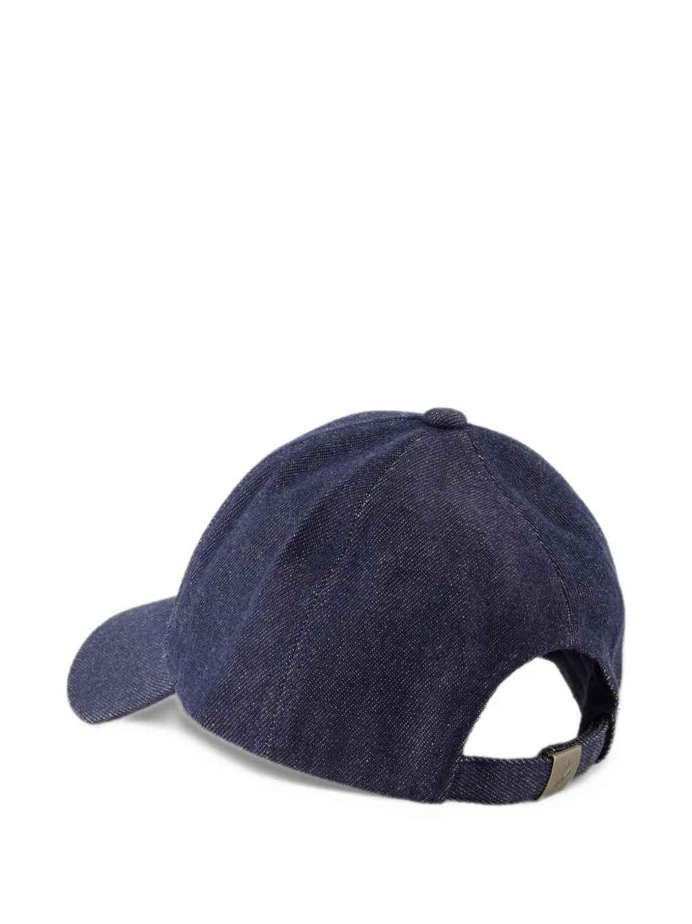 Maison Kitsuné Café Kitsuné denim cap Blauw